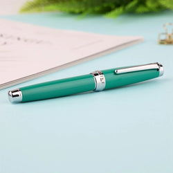 New Moon 3 Metal Fountain Pen molandi Color Korean Students' Writing Practice ink Pens office school supplies exquisite gift pen