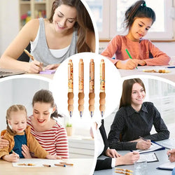 4Pcs Cute Cartoon Capybara Retractable Erasable Pens Cute Capybara Pens Nibs Blue Ink Writing Supplies Aesthetic Stationery