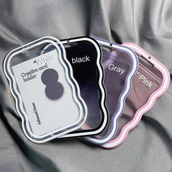 Transparent Card Holder Student Bus Campus Meal Card, 3-inch Polaroid Card Holder, Spring Pendant Keychain