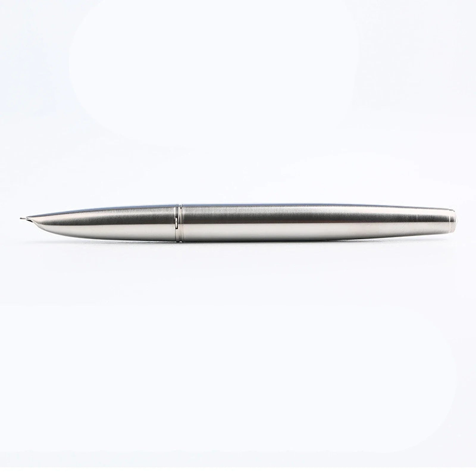MOONMAN Ti200 Titanium Alloy Fountain Pen F 14K Gold 0.5mm nib with Converter Office Business Smooth Writing Ink Pen gift pens