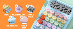 Calculator Dopamine Candy Color High Value Multifunctional Calculator for College Students Children Learning