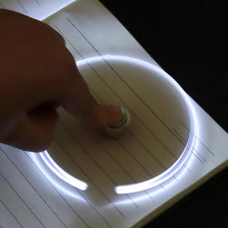 Creative Fingertip Gyroscope Pens Gyro Spinner Light Fidget Toy Pen With Led Relief Stress Finger Ballpoint Pen