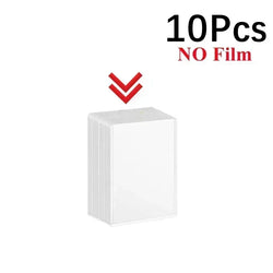 1-50PCS Transparent Korean Kpop Card Sleeve with Protective Film Clear Card Holder Idol Photo Game Card Toploaders Cover 35PT