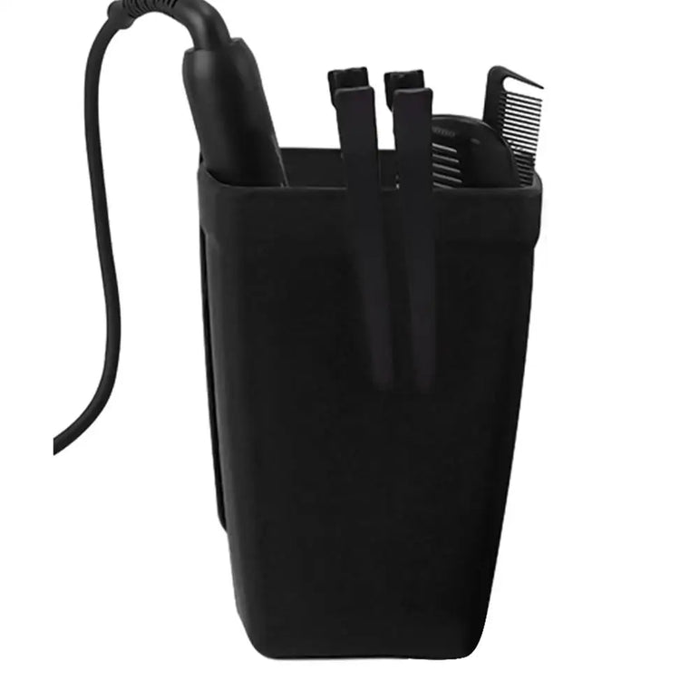 Silicone Curling Iron Holder Heat Resistant Flat Iron Storage Hot Tools Holder No Punching Space-Saving Hot Tools Holder Storage