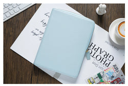 Moterm Genuine Pebbled Grain Leather A5 Zip Cover with Top Pocket Cowhide Planner Zipper Notebook Organizer Agenda Journal Diary