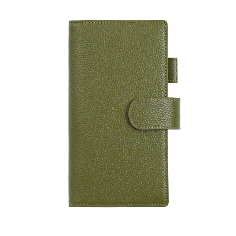 Moterm New Arrivals Weeks Elite Planner Cover for Hobonichi Weeks/ Mega Pebbled Leather Notebook without Large Pocket Organizer