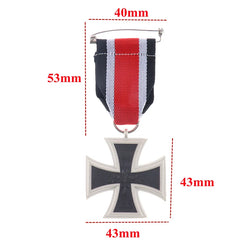 1pc New Germany 1914 Iron Cross 2nd Class with Ribbon World War I Military medal