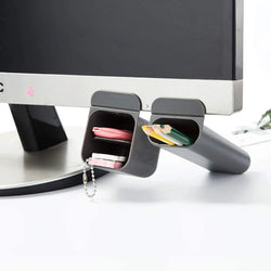 Screen Pen Pencil Holder Paste Screen Pen Holder Desktop Pencil Storage Box Table Stationery Organizer Container for Office Desk