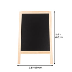 Set Double Sided Whiteboard Chalkboard Kids Sign Signs Easel Writing Stand Board Erasable Standing Wedding Table Message Student
