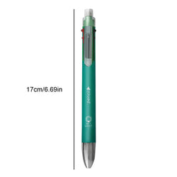6 In 1 Multicolor Ballpoint Pen 5 Colors Ball Pen Creative Multicolor Ballpoint Pen 1 Automatic Pencil With Eraser for School
