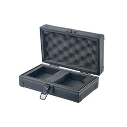 Carbon Fiber Pattern Trading Card Storage Case with Removable Dividers for PSA/BGS/CGC Graded Sports Slab Holder Box Organizer