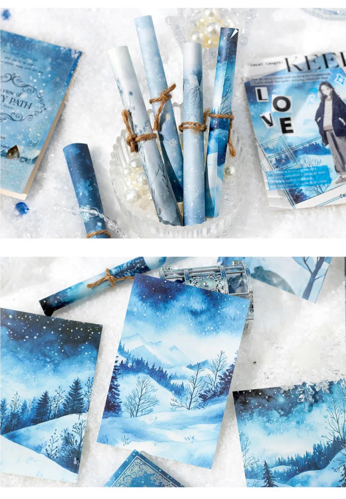 30pcs/lot Memo Pads Material Paper Field Diary Junk Journal Scrapbooking paper Cards Background Decoration stationery