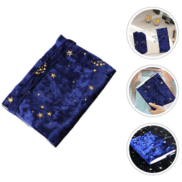 3pcs A5 Velvet Notebook Cover Book Protector Sleeve Dust Cover For Composition Books Elegant Cloth Book Covers Protector Pouch