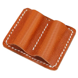 Pencil Holder For Notebook Pen Pencil Holder Double Pen Clip Vintage PU Traveling Notebook Pen Holder Anti Lost Pen Organizer