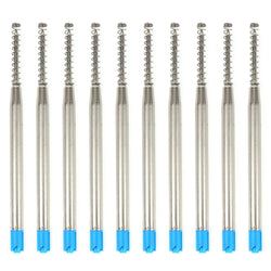 10pcs Ink Pen Point Refill Ballpoint 1mm Medium G2 Refills with Spring