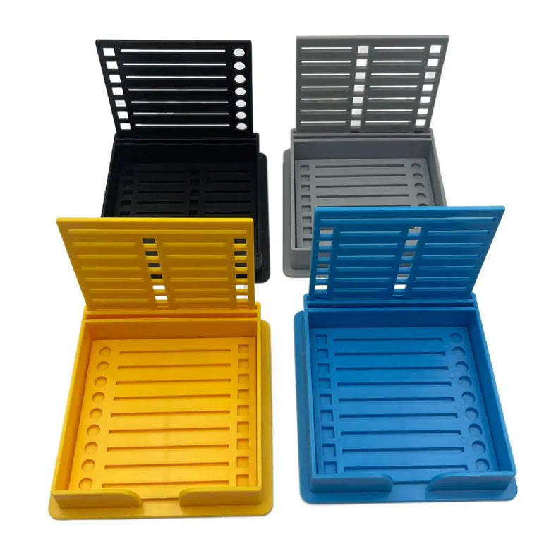 Sticky Note Dispenser  Sticky Pads Sticky note holder Versatile Desk Sticky Note Stencil Double Insert Template Storage Box
