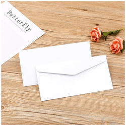 50pcs/lot 22x11cm Envelope High-grade 250g Pearlescent Paper Envelopes for Wedding Invitation Business Supplies Stationery