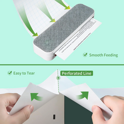 100 Sheets A4 Thermal Paper Printing Paper 210x30mm Suitable For A4 Wireless Bluetooth Thermal Printer Fax Machine Paper