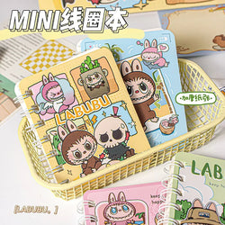 A7 Cartoon Capybara Coil Notebook Kawaii Learning Coil Book Cute Study Pocket Notepad Small Notebook School Stationery 
﻿ 
﻿
