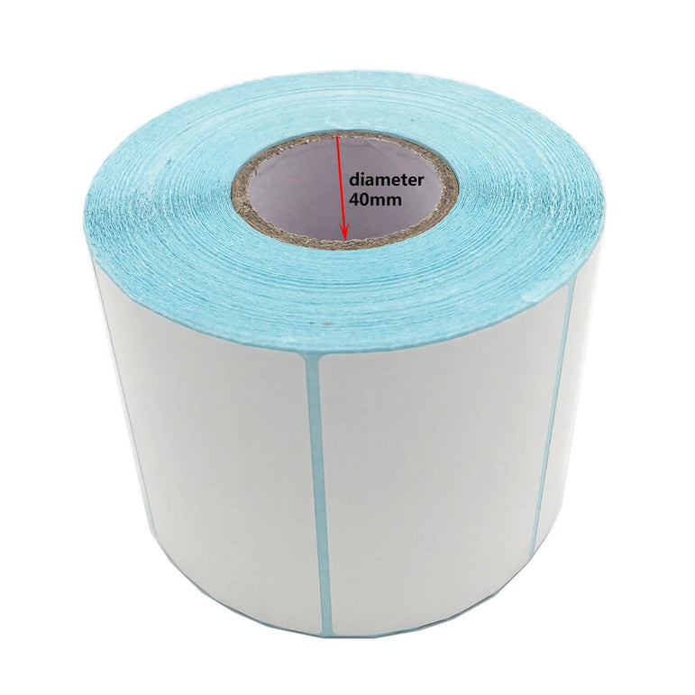 80X50 Adhesive Thermal Label Sticker Paper Waterproof Supermarket Price Blank Label Direct Print Office Print Supplies