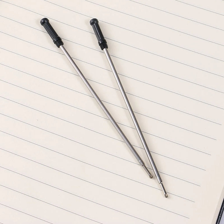 20pcs\set L:4.5 In Ballpoint Pen Refills for Cross Pens Medium Point blue Black Ink
