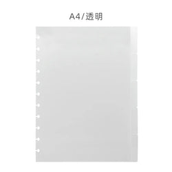 A4A5B6B5 Divider Page Index Page Category Page Index Loose-leaf Book Sub-page Divider Hand Account Divider Page for Notebook