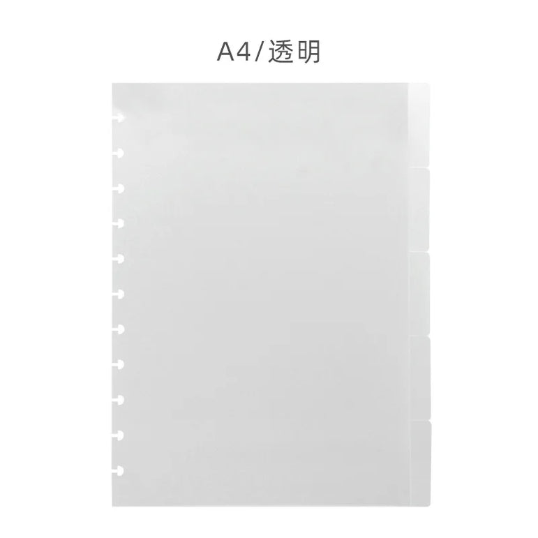 A4A5B6B5 Divider Page Index Page Category Page Index Loose-leaf Book Sub-page Divider Hand Account Divider Page for Notebook