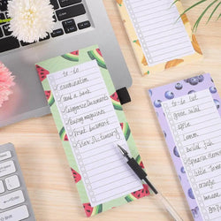 50 Sheets Magnetic Fridge Notepads To-Do List Pad Memo Pad for Grocery Shopping Memos Mini To-do-list Note Paper Pad Reminders