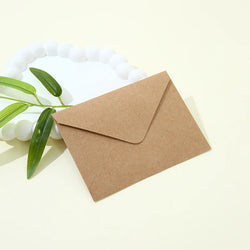 50pcs/lot Envelope 140g Kraft Paper Postcards for Wedding Invitation 19x14cm Envelopes Business Supplies Stationery Storage