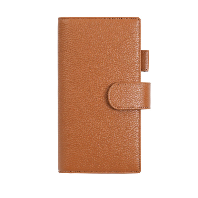 Moterm New Arrivals Weeks Elite Planner Cover for Hobonichi Weeks/ Mega Pebbled Leather Notebook without Large Pocket Organizer