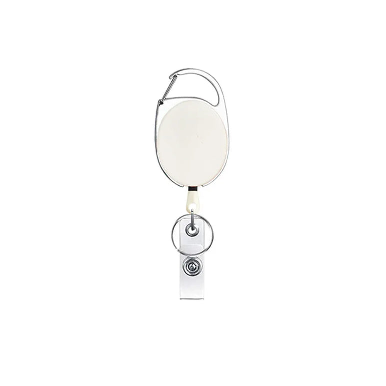 New Retractable Nurse Badge Reel Clip Badge Holder Students Doctor ID Card Holder Keychain Office Accessories