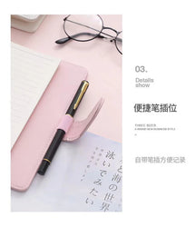 Demon Slayer Kawaii Notebook Kamado Nezuko Handbook Flipchart School Supplies Office Pu Material Children's Day Birthday Gift