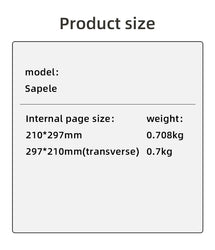 A4 21x29.7cm Honor Certificate Acrylic Sign Holder Display Stand Tabletop Menu Paper Holder Product Name Price Card Poster Frame