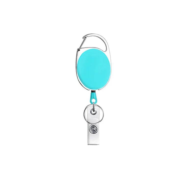 New Retractable Nurse Badge Reel Clip Badge Holder Students Doctor ID Card Holder Keychain Office Accessories