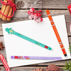 3PCS Erasable Gel Pen 0.7mm Tip Painting Writing Drawing Neutral Pen Fashionable Cute School Black Writing Pens Students Gift