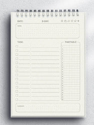 Daily Planner List Tasks Mportant Time Management And Meal Plan Efficiently Organize And Prioritize Boost Your Productivity