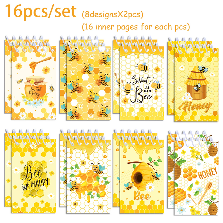 16pcs Football Mermaid Animals Mini Spiral Pocket Notebooks Memo Pad Coil Booklet Notepads For Kids Gifts Party School Diaries