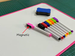 A3 Size Double-Sided Dry Erase Whiteboard Writing Drawing Painting Graffiti Family School Office Bulletin Board Message Board