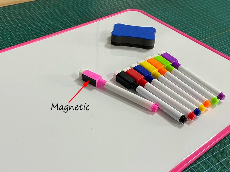 A3 Size Double-Sided Dry Erase Whiteboard Writing Drawing Painting Graffiti Family School Office Bulletin Board Message Board