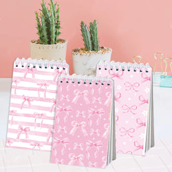 16pcs Football Mermaid Animals Mini Spiral Pocket Notebooks Memo Pad Coil Booklet Notepads For Kids Gifts Party School Diaries