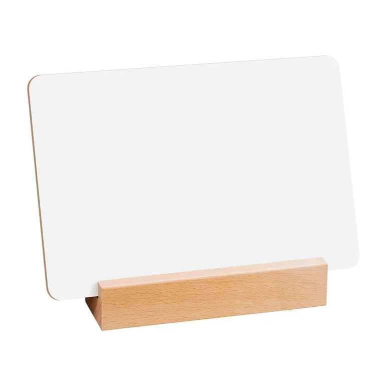 Small Whiteboard Small Blackboard on Double-sided Desk Children's Drawing Board  Shop Erasable Whiteboard Teaching Bulletin