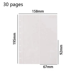 Kpop Photo Album New INS Multi-pockets Loose-leaf Binder 3 Inch Photocard Holder Idol Cards Collect Book Star Chaser