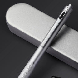 4 In 1 Multifunction Gel Pens Gravity Sensor Metal Retractable Ballpoint Pen 3 Color 0.7mm Ballpoint+0.5mm Mechanical Pencil