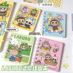 A7 Cartoon Capybara Coil Notebook Kawaii Learning Coil Book Cute Study Pocket Notepad Small Notebook School Stationery 
﻿ 
﻿