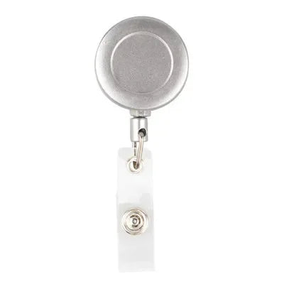 Aluminum Alloy Card Holder Retractable Badge Reel Employee Staff Name ID Work Card Holder Business Supplies