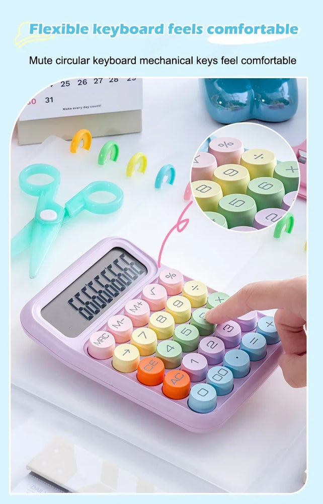 Calculator Dopamine Candy Color High Value Multifunctional Calculator for College Students Children Learning