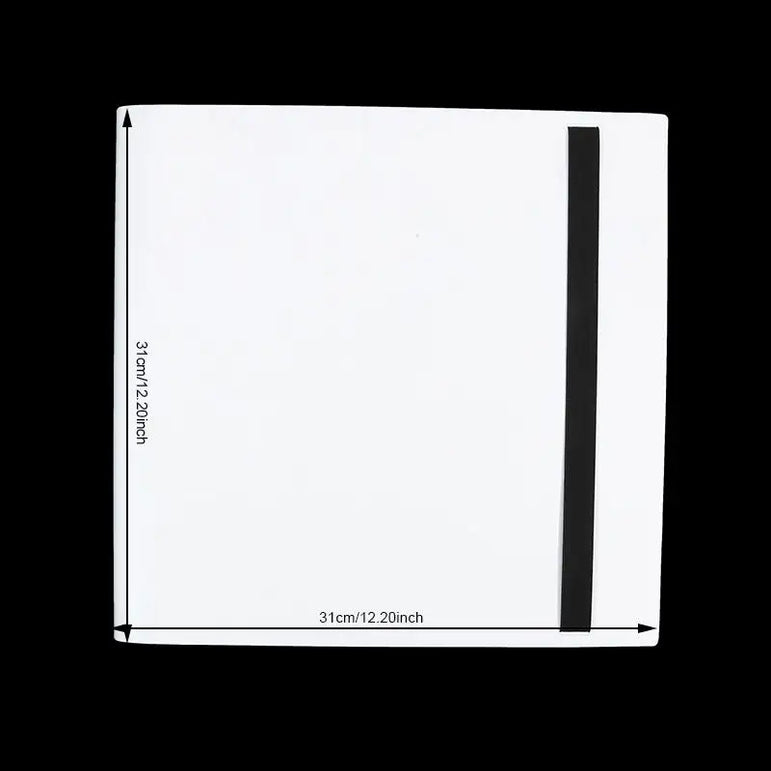 Trading Card Collector Holder 4/9/12-Pocket Binder Portable Storage Case Suitable for Game Cards Baseball Football Cards