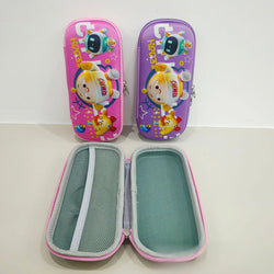 Kawaii 3D multiple anime EVA large-capacity waterproof lightweight student pencil cases, school supplies and stationery bags