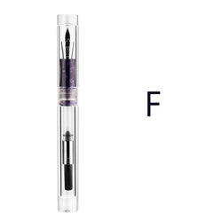 New MAJOHN C1 Fountain Pen Transparent Eyedropper EF F M Nibs Ink Pen school office writing pens Xmas gifts with Original Box
