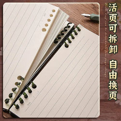 Top Spiral Notebook Horizontal Line 60 Sheets College Spiral Notepad Left-Handed Notebooks for Work School Office Business